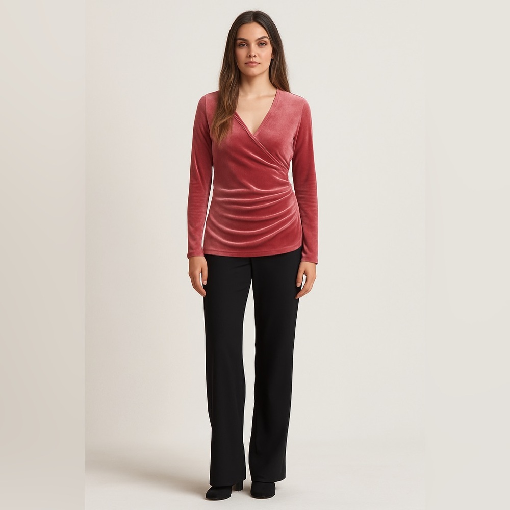 Sundance Velvet Wrap‎ Top